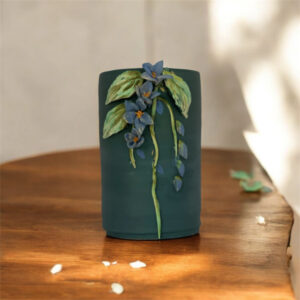 Handmade Ceramic Vase - The Blues
