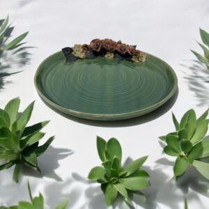 Ceramic serving platter